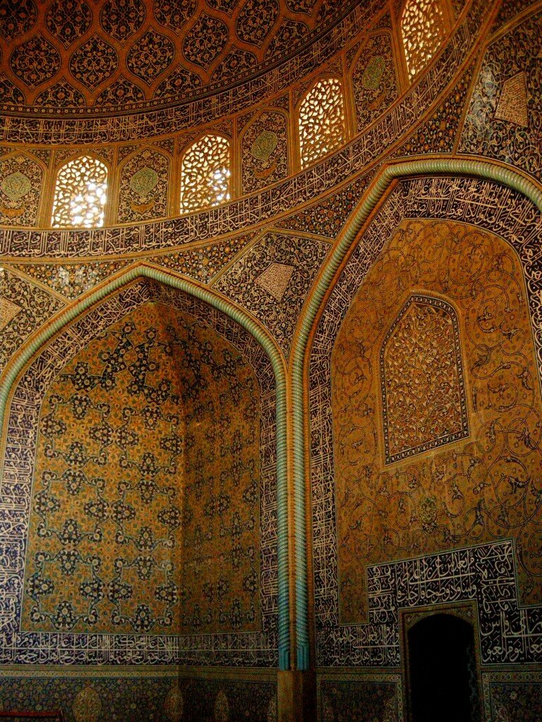 Isfahan - warto wejść do meczetu